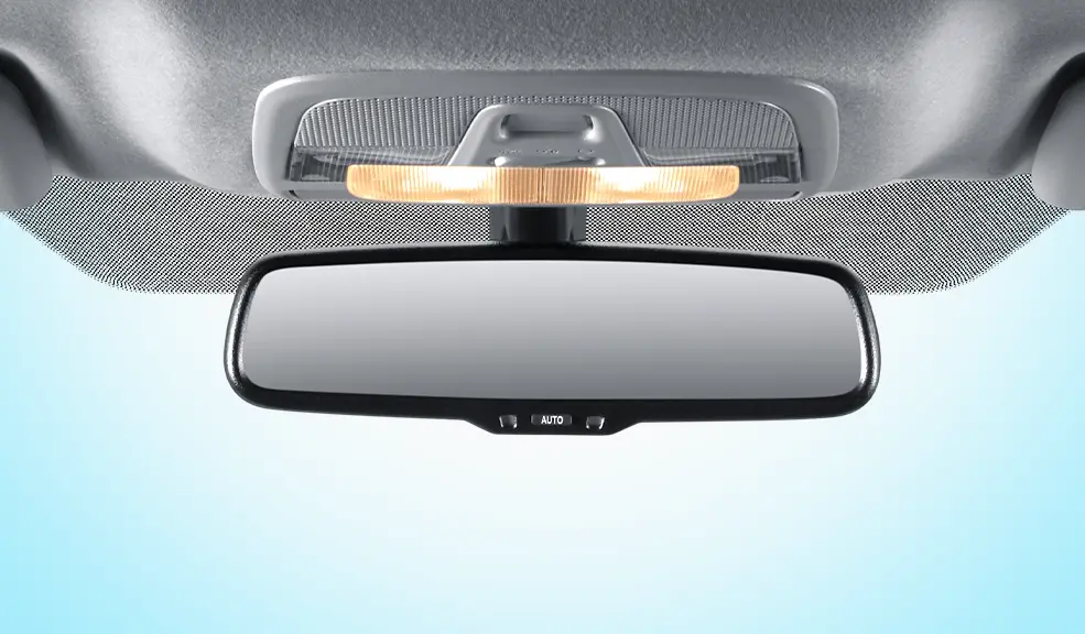 Auto Dimming Inside Rear View Mirror